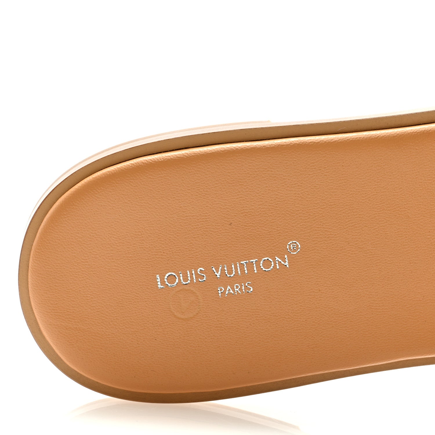 Louis Vuitton Monoglam Lock It Flat Mule 40 Gold 7 of 7