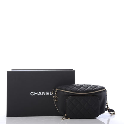 Chanel Caviar Quilted Business Affinity Waist Belt Bag Black 9 of 9