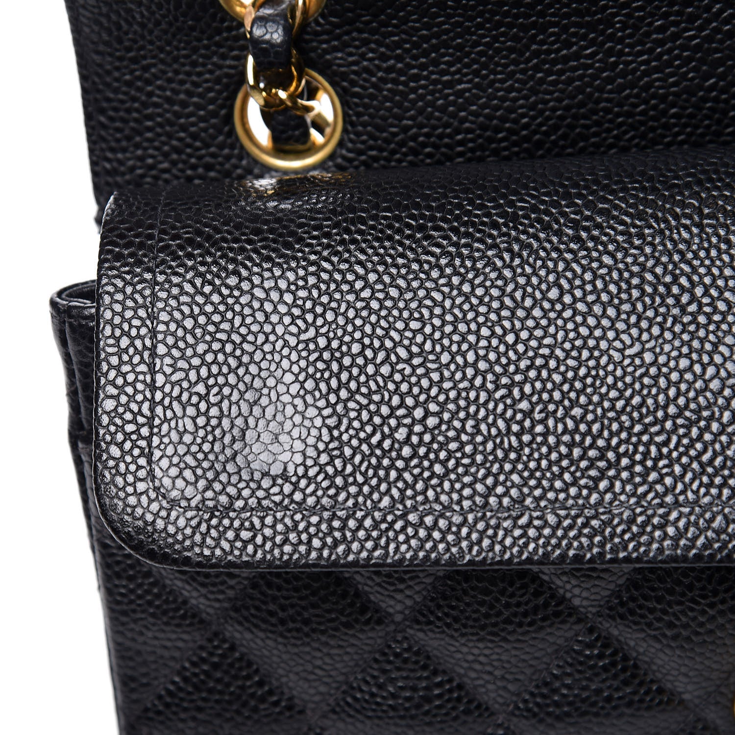 Chanel Caviar Quilted Small Double Flap Black 8 of 11