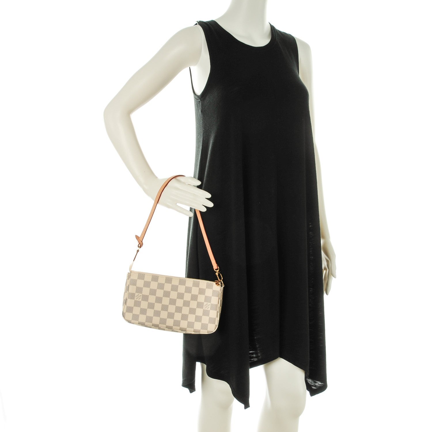 Louis Vuitton Damier Azur Pochette Accessories NM 2 of 7