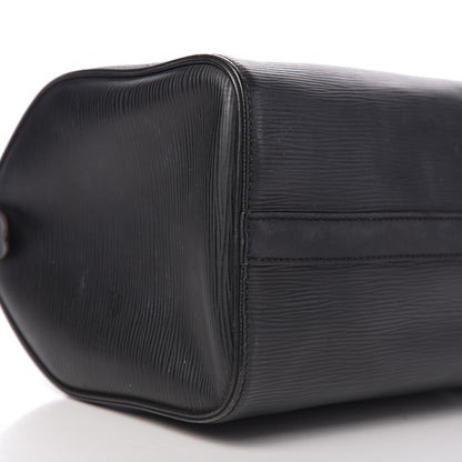 Louis Vuitton Epi Speedy 25 Black 10 of 12