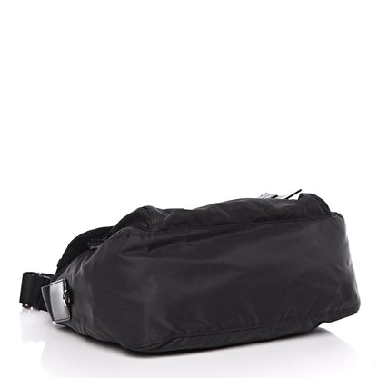 Prada Nylon Vela Messenger Bag Black 4 of 10
