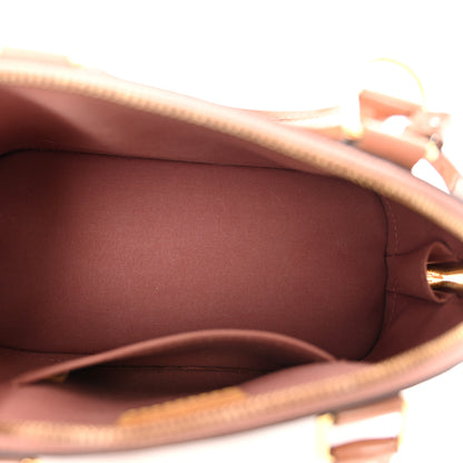Louis Vuitton Vernis Alma BB Rose Velours 5 of 10