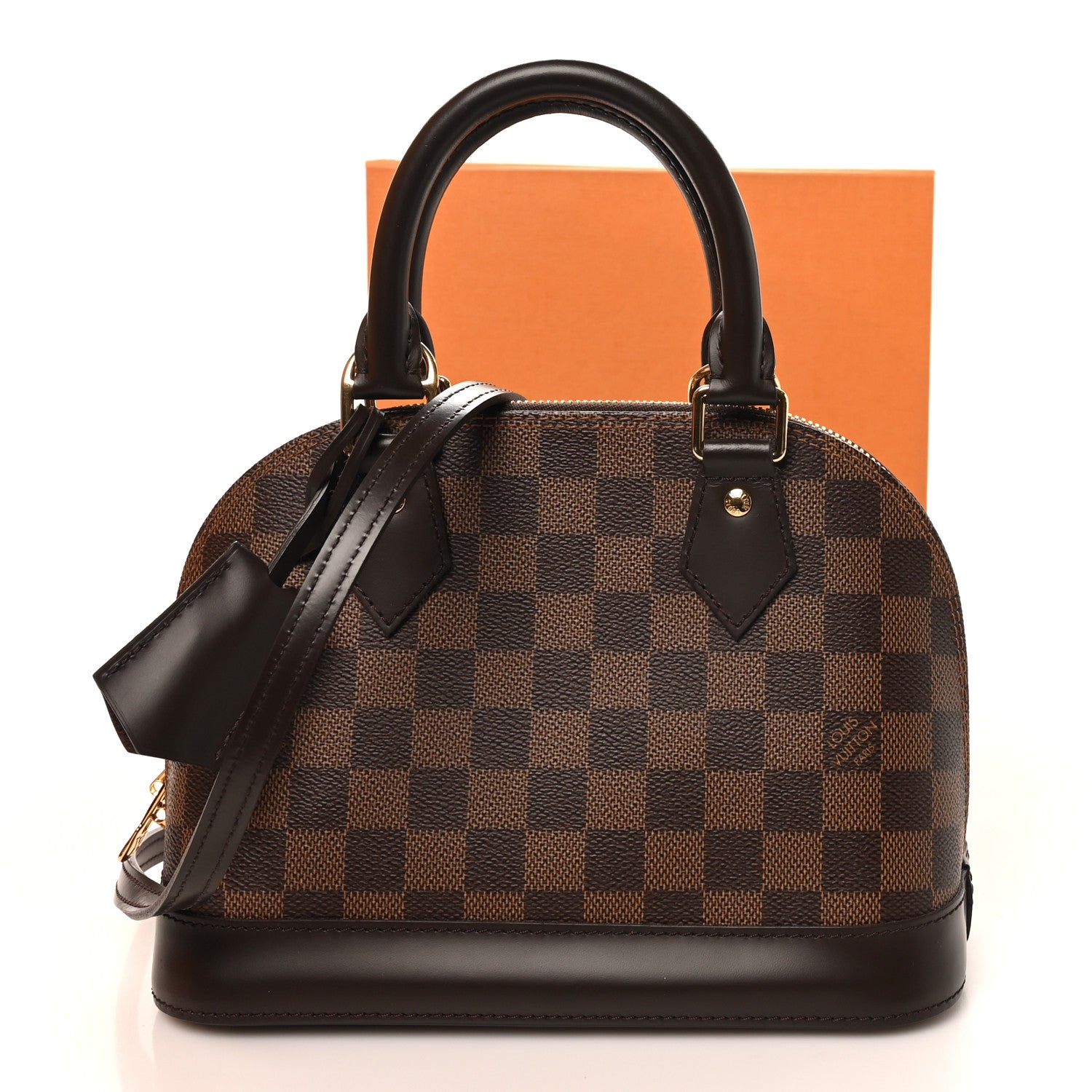 Louis Vuitton Damier Ebene Alma BB 10 of 10