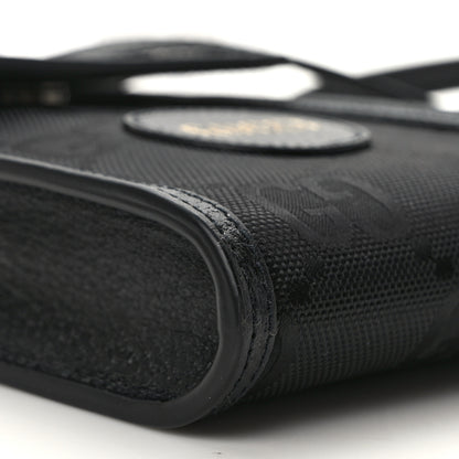 Gucci Econyl Nylon Monogram Off The Grid Crossbody Bag Black 8 of 10