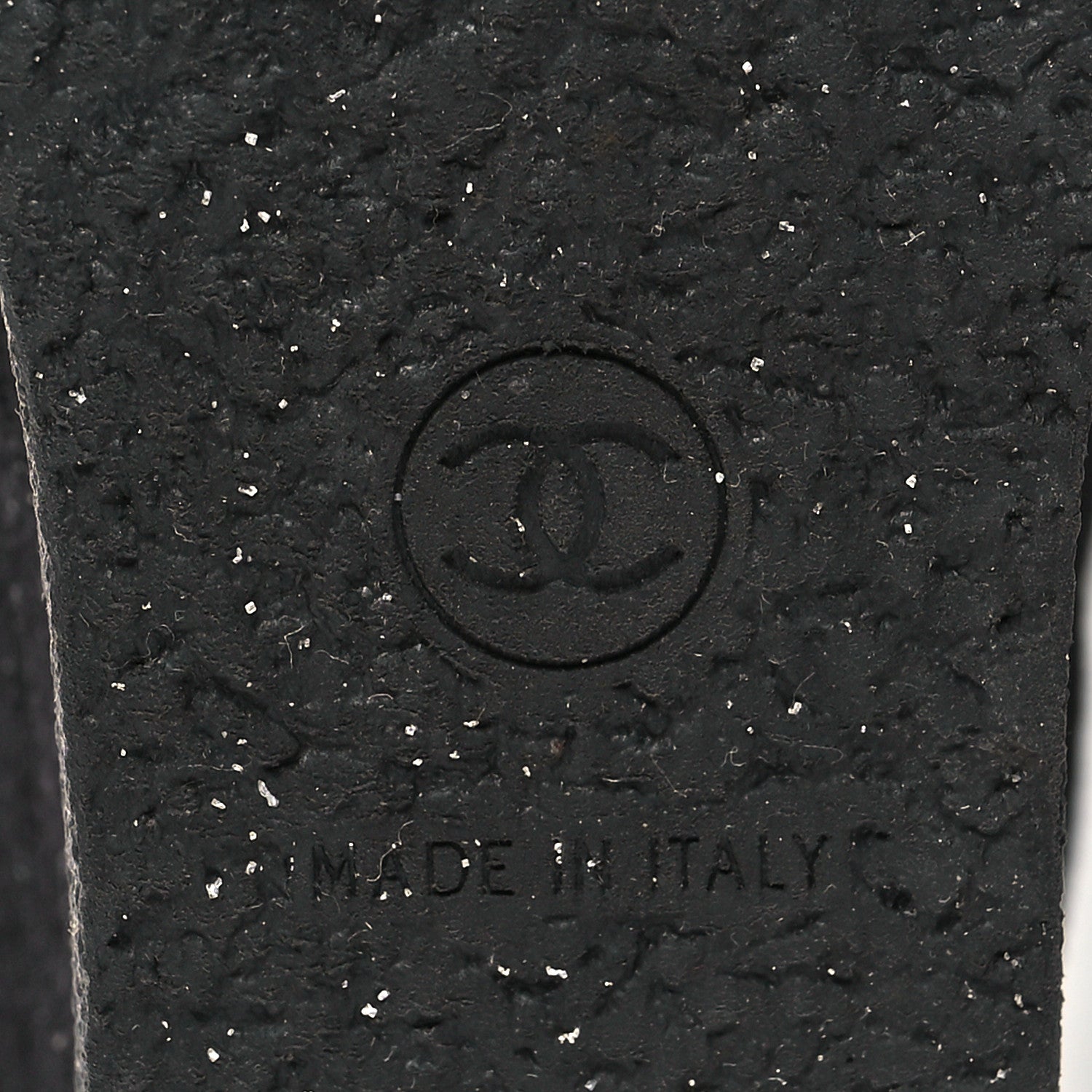 Chanel Suede Calfskin Chain Around High Boots 36 Black 6 of 6
