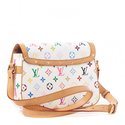 Louis Vuitton Monogram Multicolor Sologne White 2 of 9