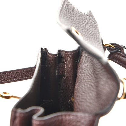 Hermes Togo Kelly Retourne 25 Chocolate 18 of 39