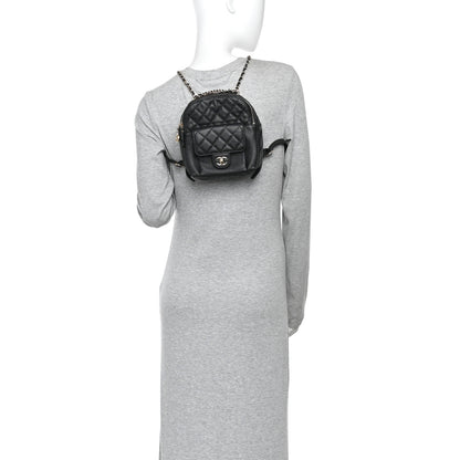Chanel Caviar Quilted Small CC Day Backpack Black 2 of 10