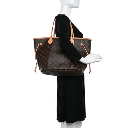 Louis Vuitton Monogram Neo Neverfull MM Rose Ballerine 2 of 14