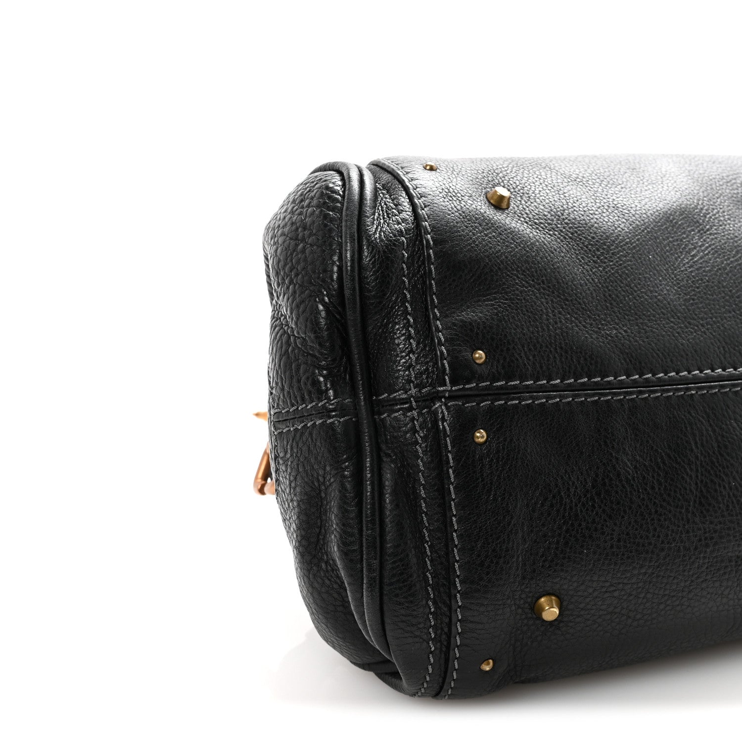 Chloe Calfskin Medium Paddington Satchel Black 8 of 9