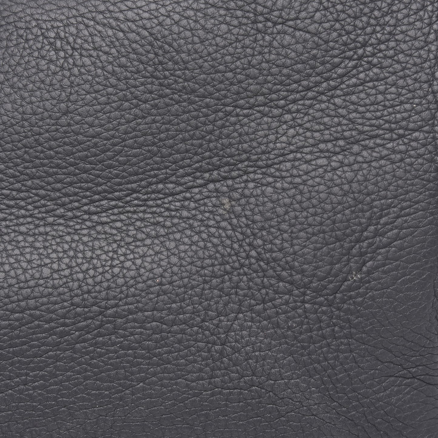 Supple Grained Calfskin Small Big Bag Anthracite