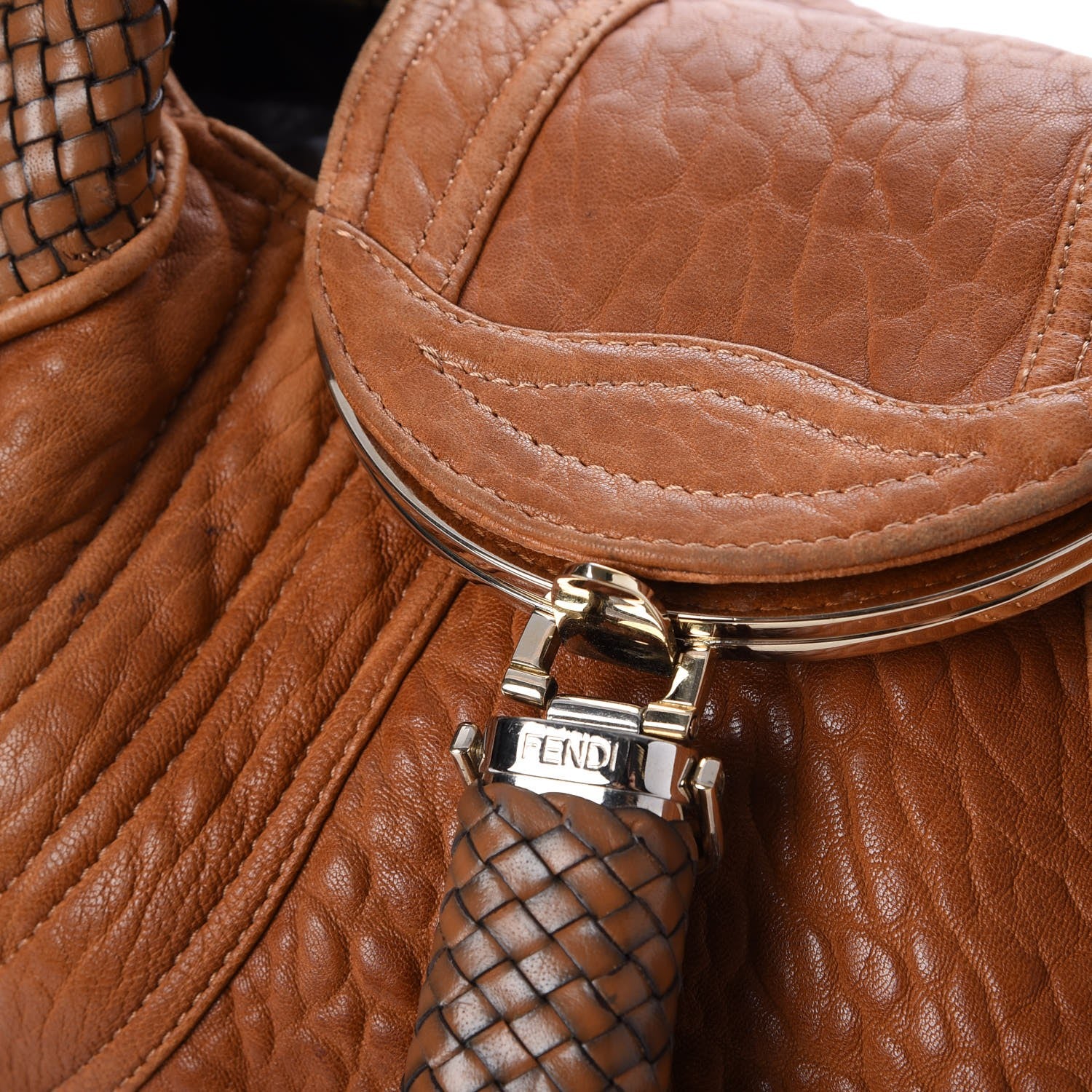 Fendi Nappa Nuvolata Spy Honey 15 of 20