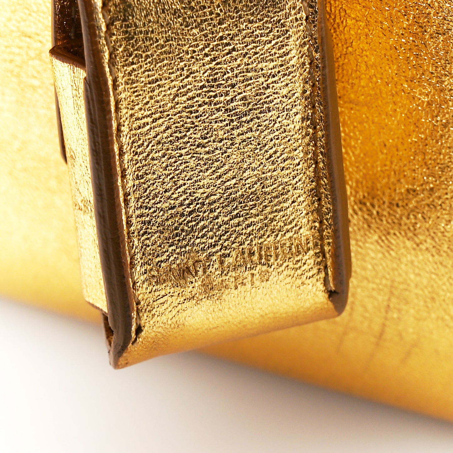 Metallic Calfskin Baby Sac De Jour Ciad
