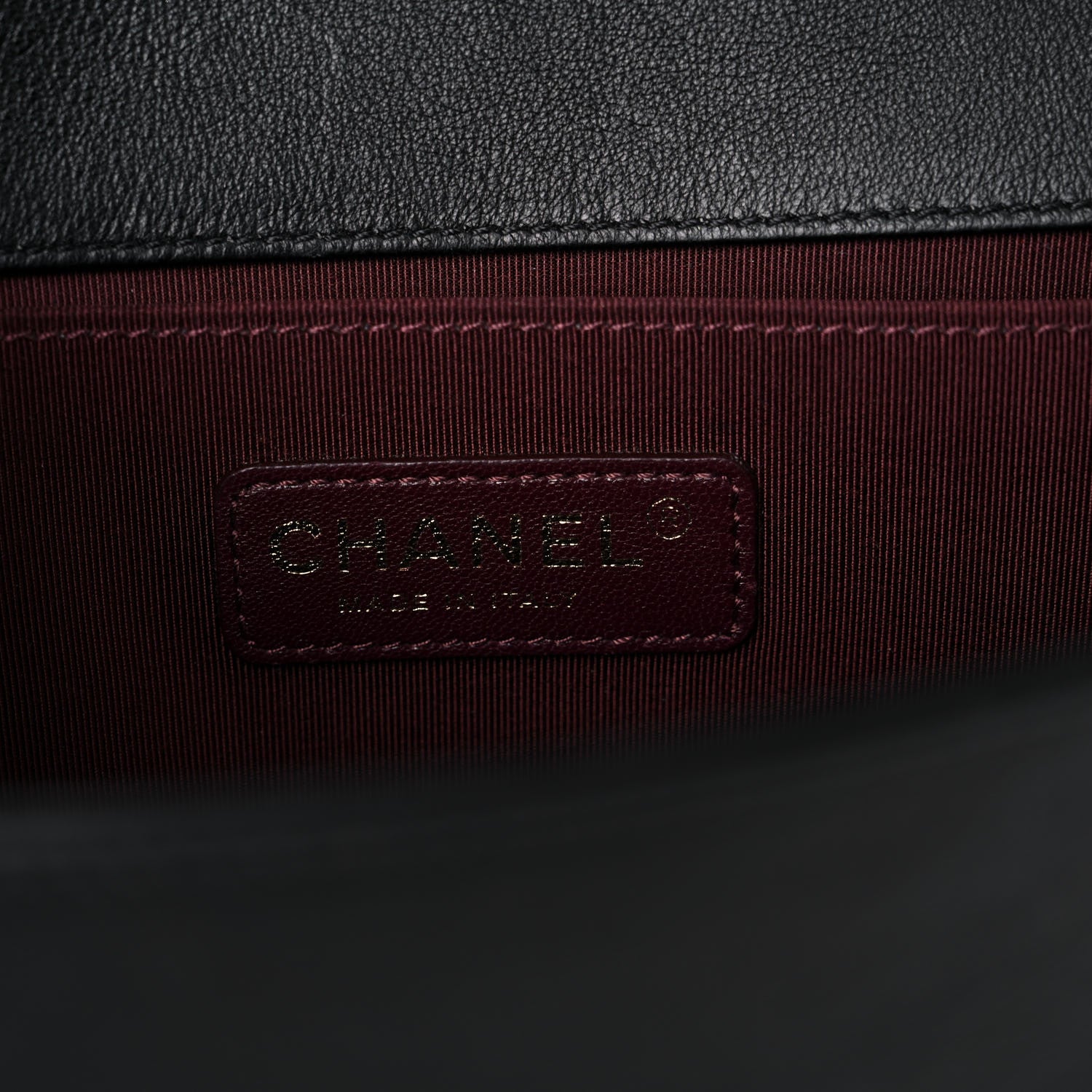 Chanel Fur Calfskin Small Boy Flap Black 6 of 14