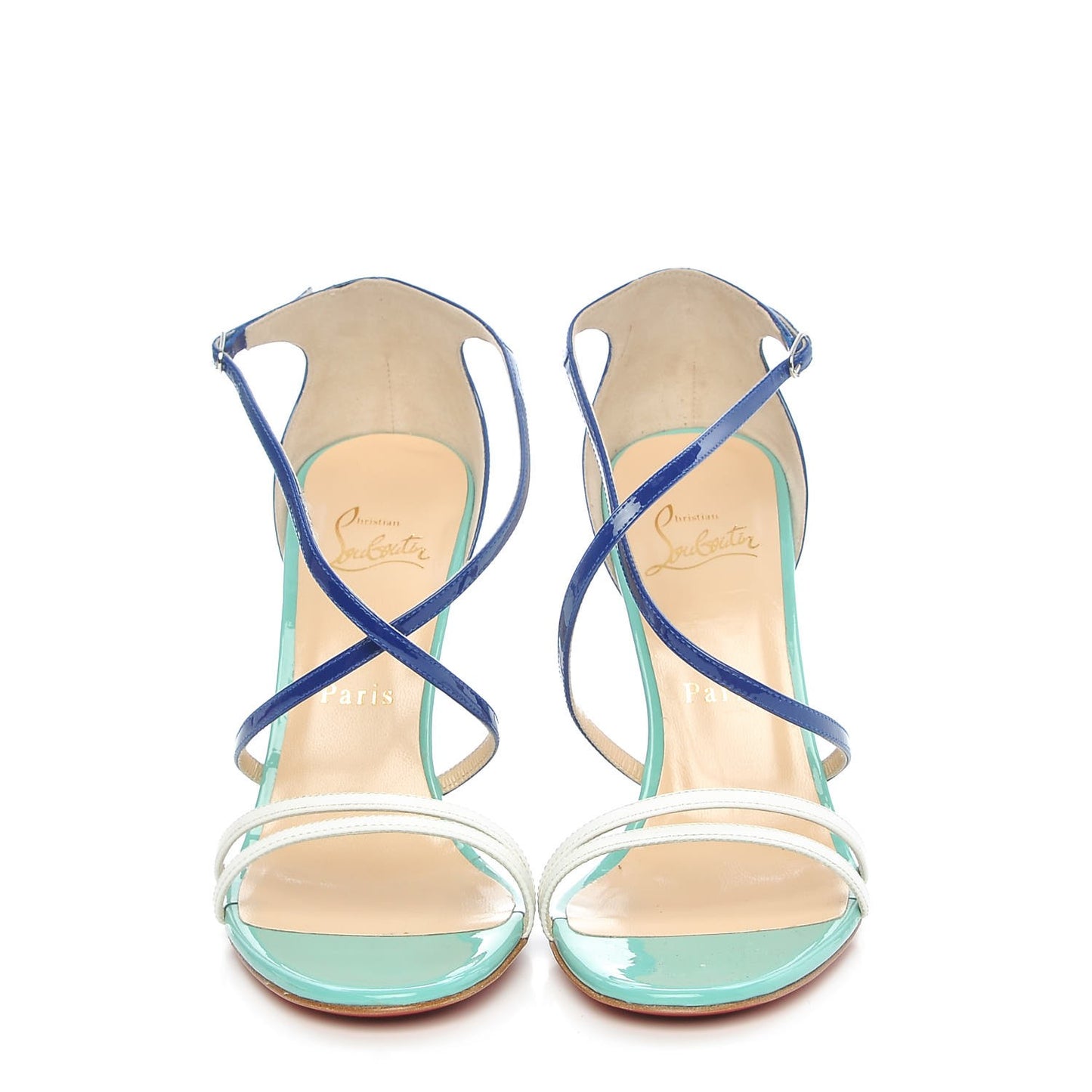 Gomme Patent Gwynitta 100 Sandals 38 Version Neptune