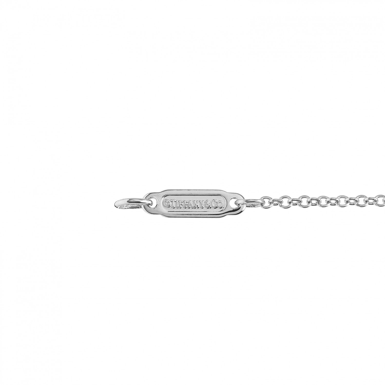 Tiffany Platinum Diamond Enchant Heart Bracelet 3 of 3