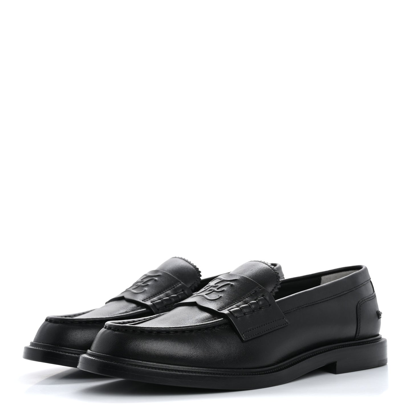 Vitello Karligraphy Loafers 35.5 Black