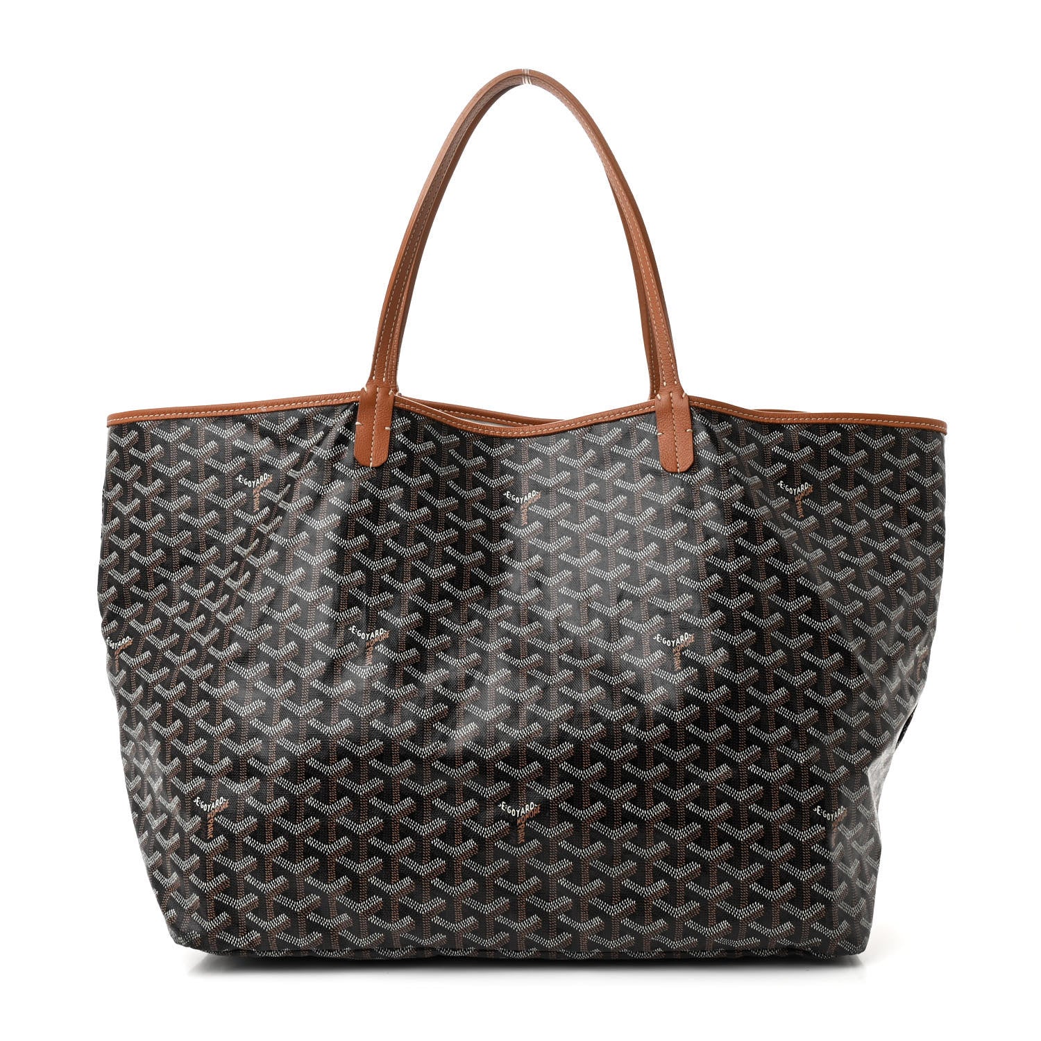 Goyard Goyardine Saint Louis GM Black Gold 1 of 11