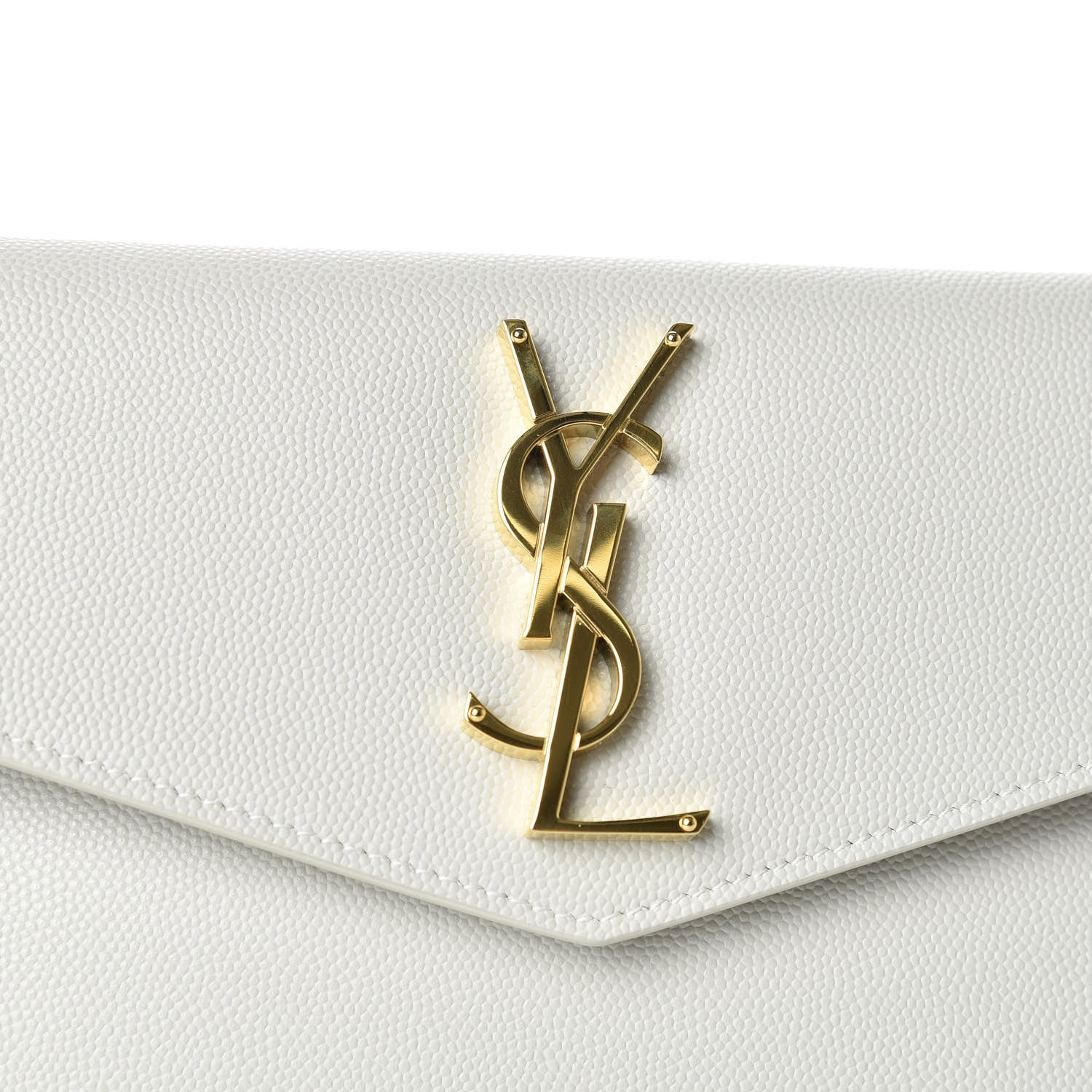 Saint Laurent Grain De Poudre Uptown Pouch Crema Soft 9 of 10