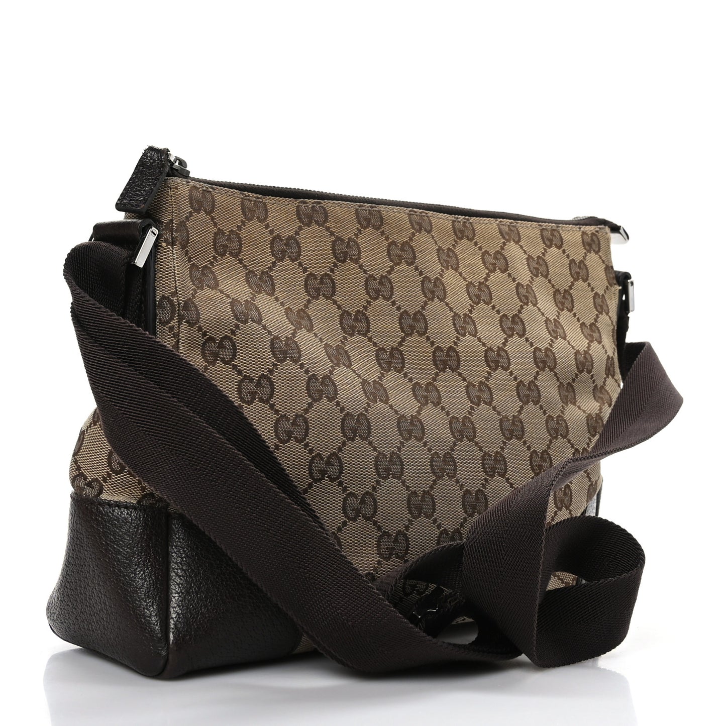 Monogram Joy Messenger Bag Dark Brown