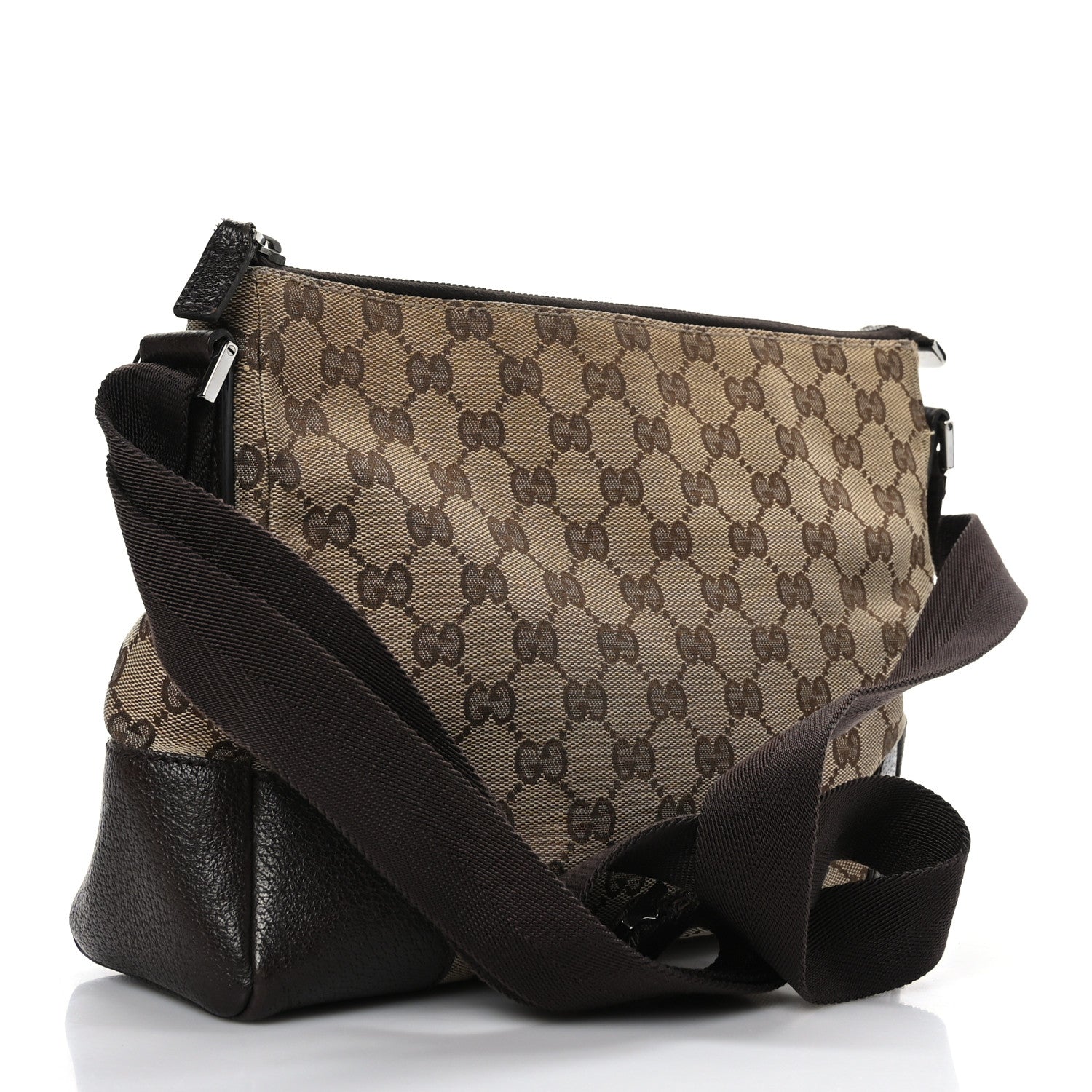 Gucci Monogram Joy Messenger Bag Dark Brown 3 of 9