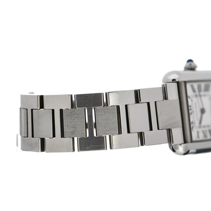 Cartier Stainless Steel 24mm Tank Solo Quartz Watch 5 of 7