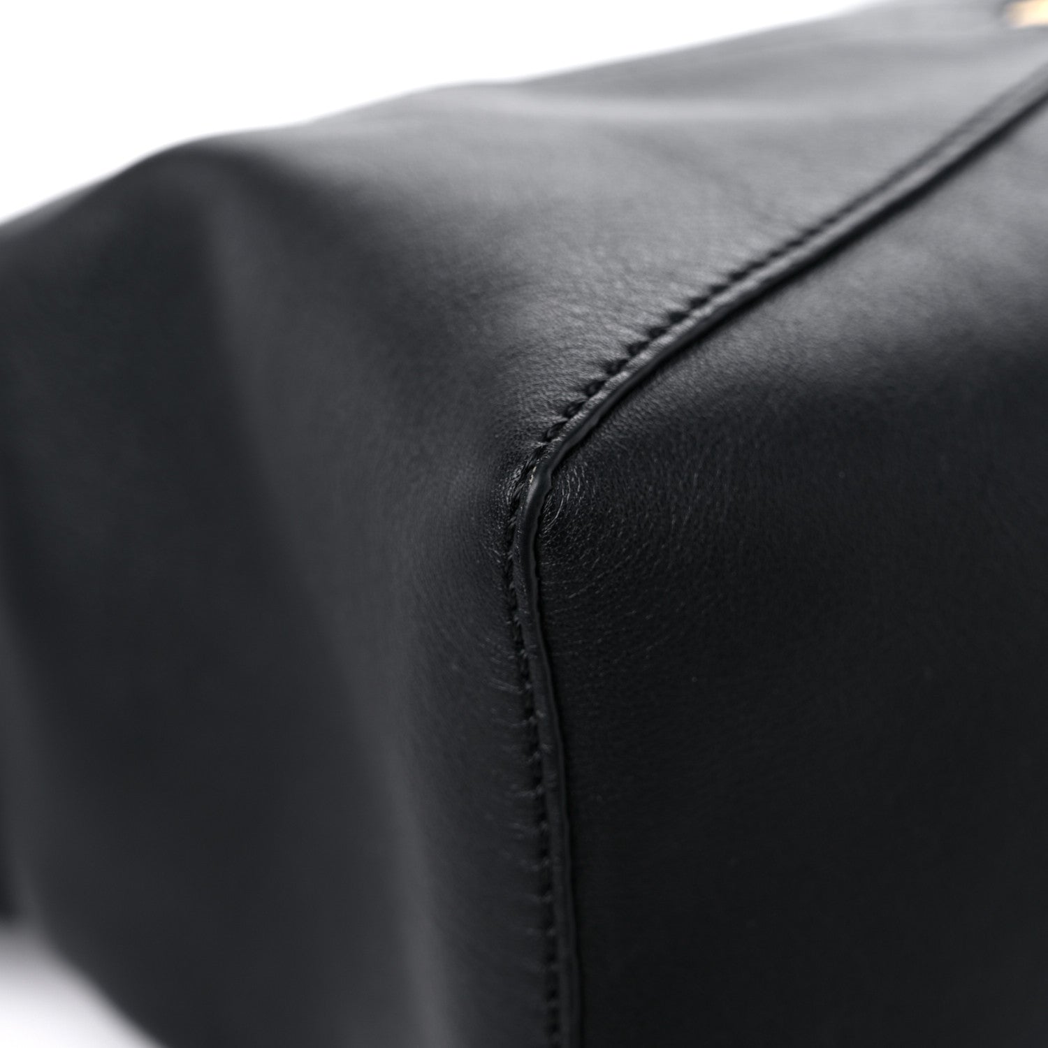 Loewe Calfskin Puzzle Hobo Black 9 of 12