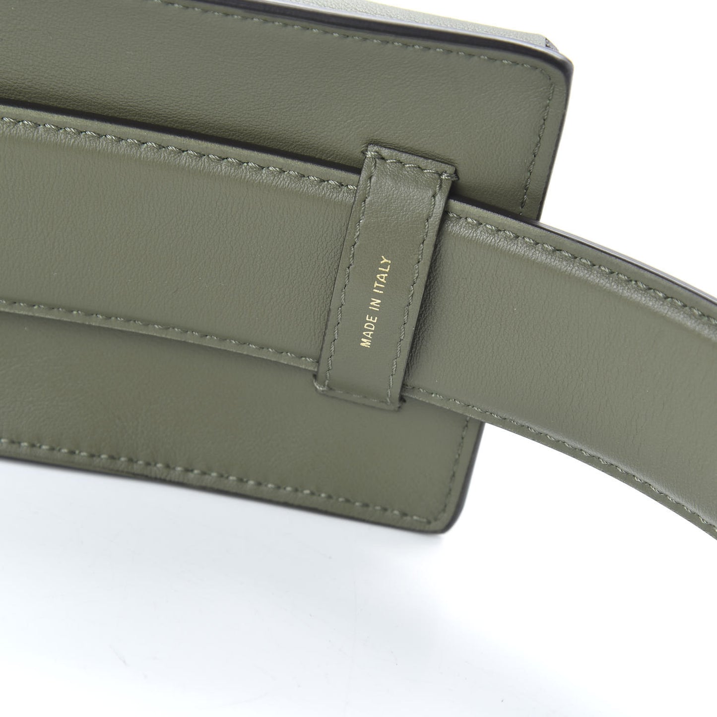 Vitello Grace Matte Cell Pocket Bag Strap Equatore