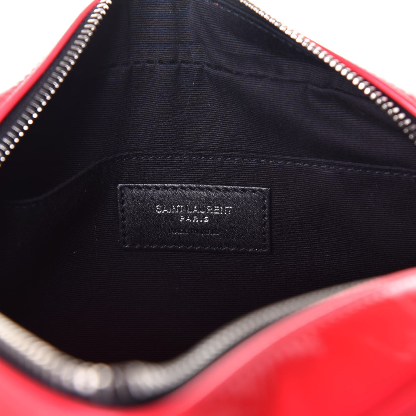 Patent Calfskin Matelasse Monogram Lou Camera Bag Neon Pink