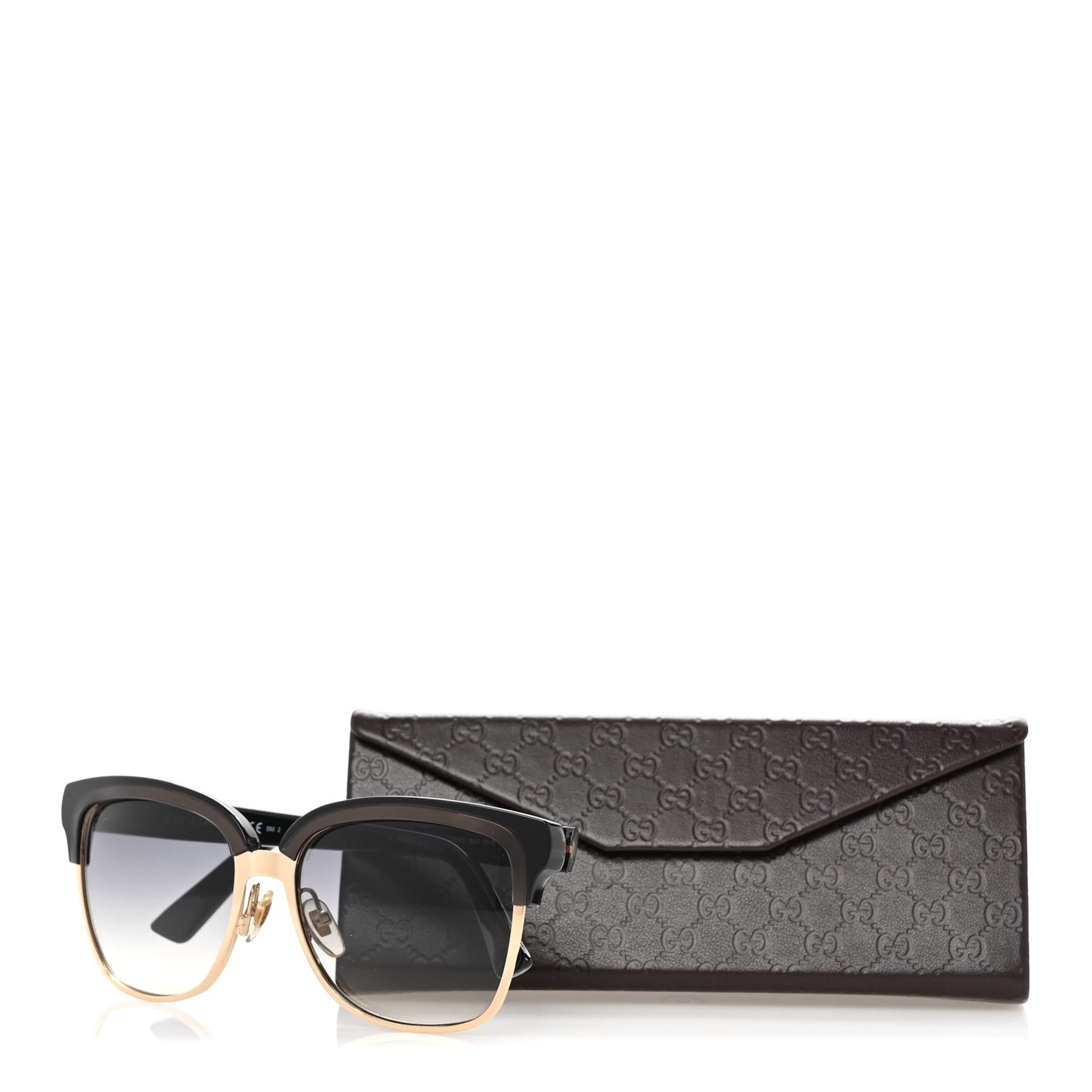 Metal Square Sunglasses GG4246/S Gold