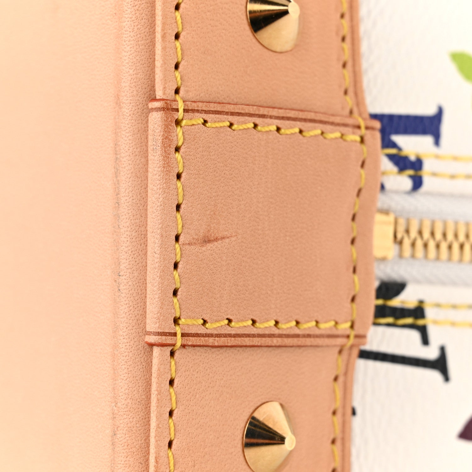 Louis Vuitton Monogram Multicolor Alma GM White 12 of 16