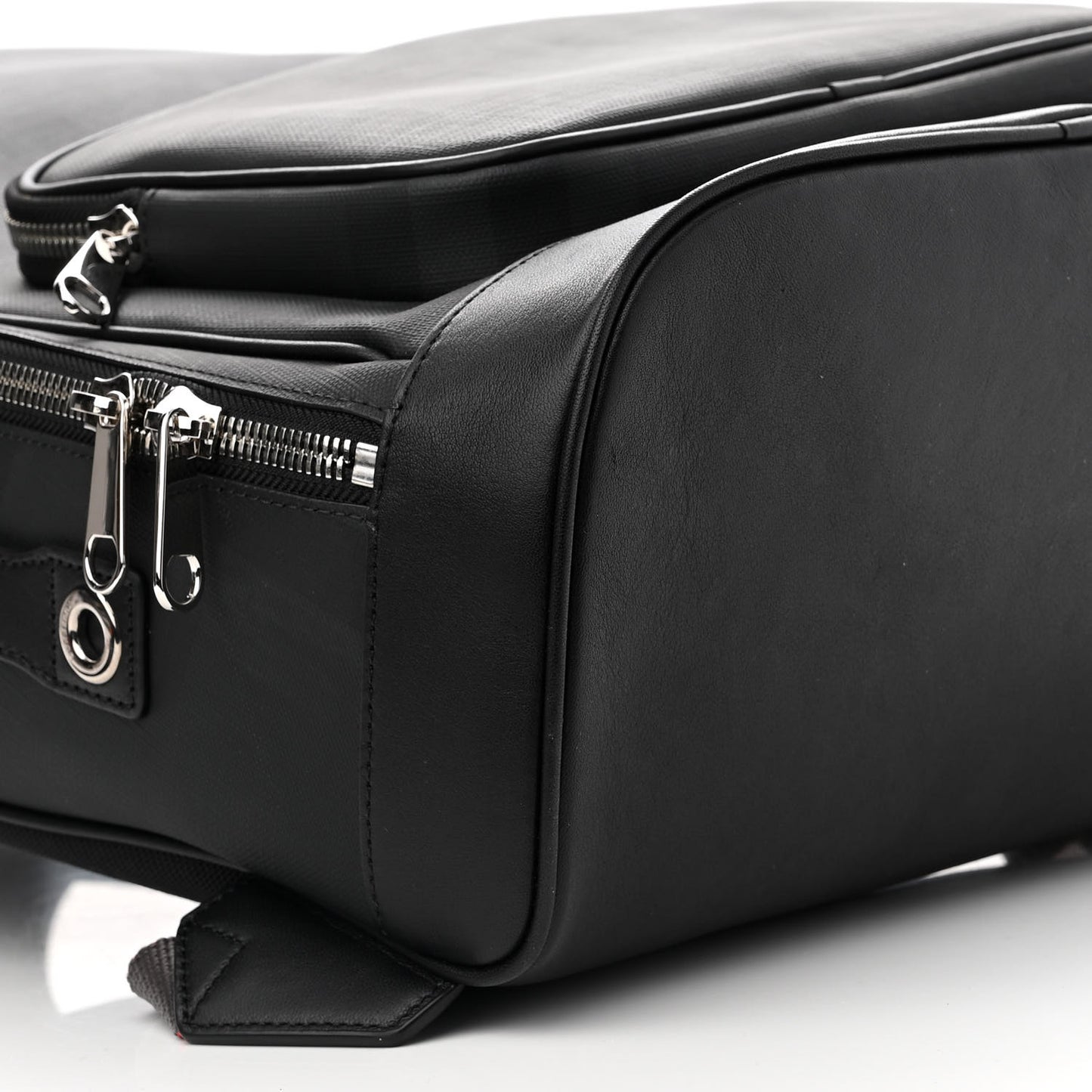 London Check Logo Rocco Backpack Charcoal