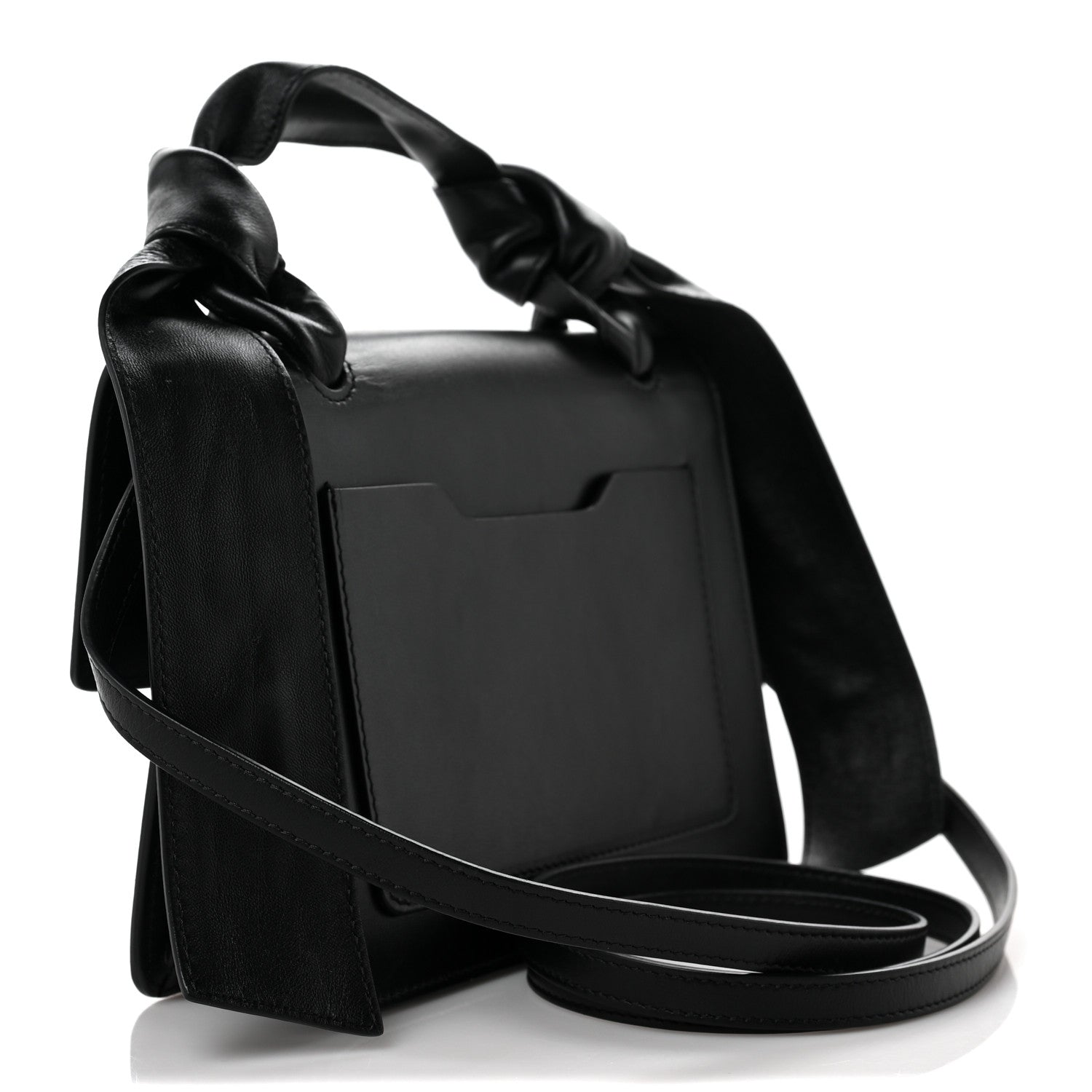 Off-White Calfskin Jitney 1.4 Bag Black 2 of 11