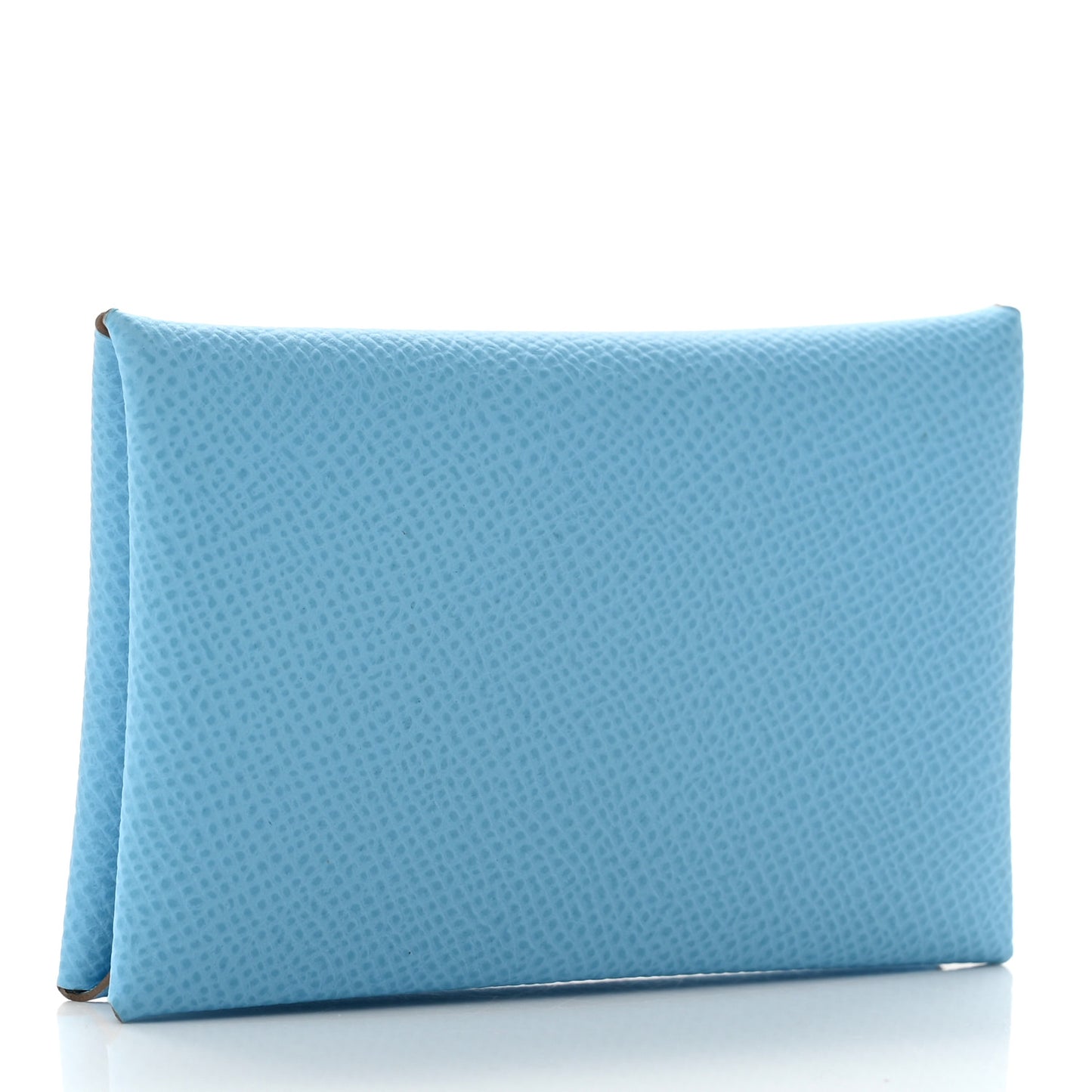 Epsom Calvi Card Case Celeste