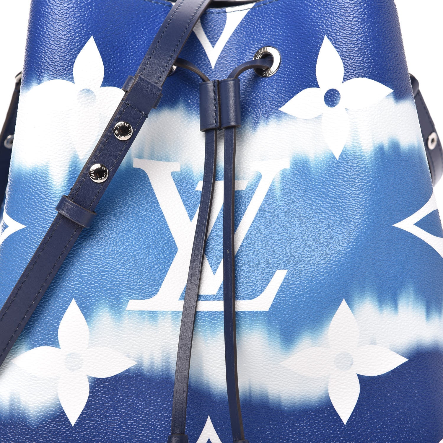 Louis Vuitton Monogram Escale Neonoe MM Blue 8 of 10