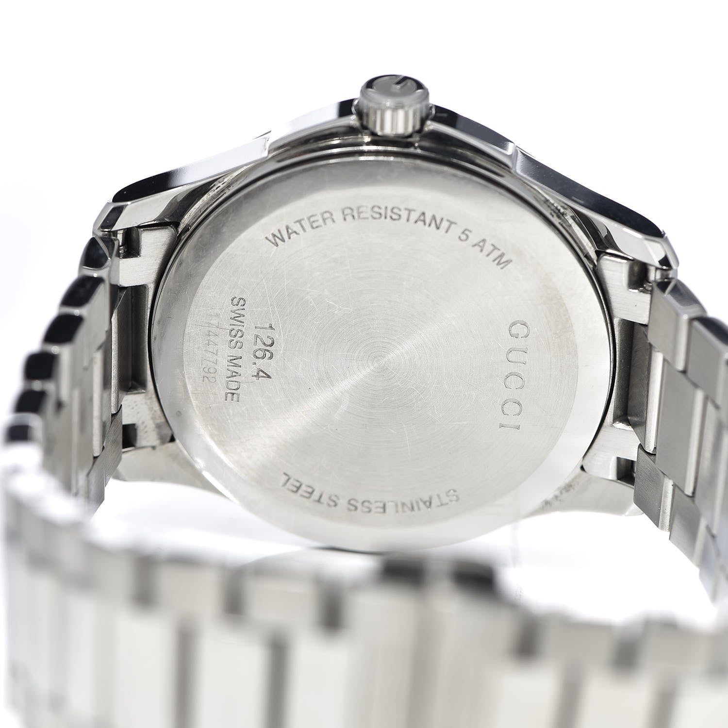 Gucci Stainless Steel 38mm G-Timeless Quartz Watch 5 of 7