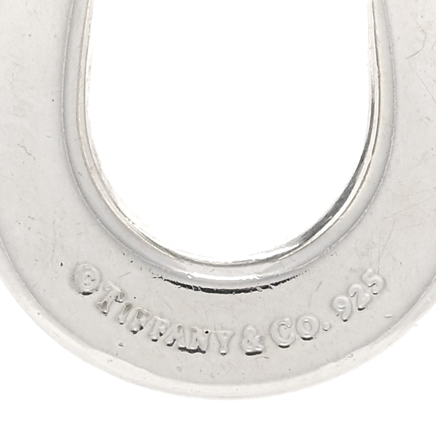 Sterling Silver 1837 Horseshoe Pendant Necklace