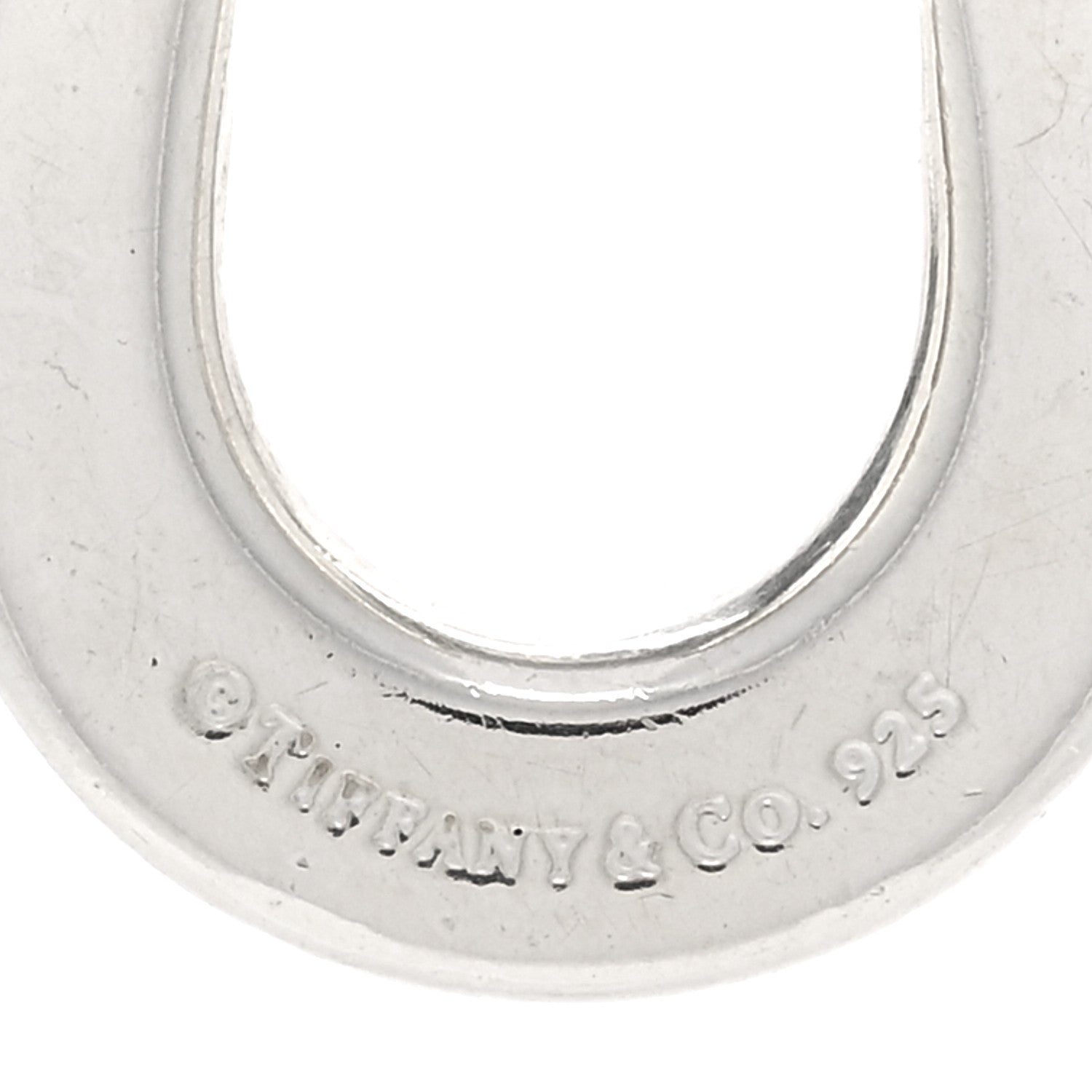 Tiffany Sterling Silver 1837 Horseshoe Pendant Necklace 4 of 4