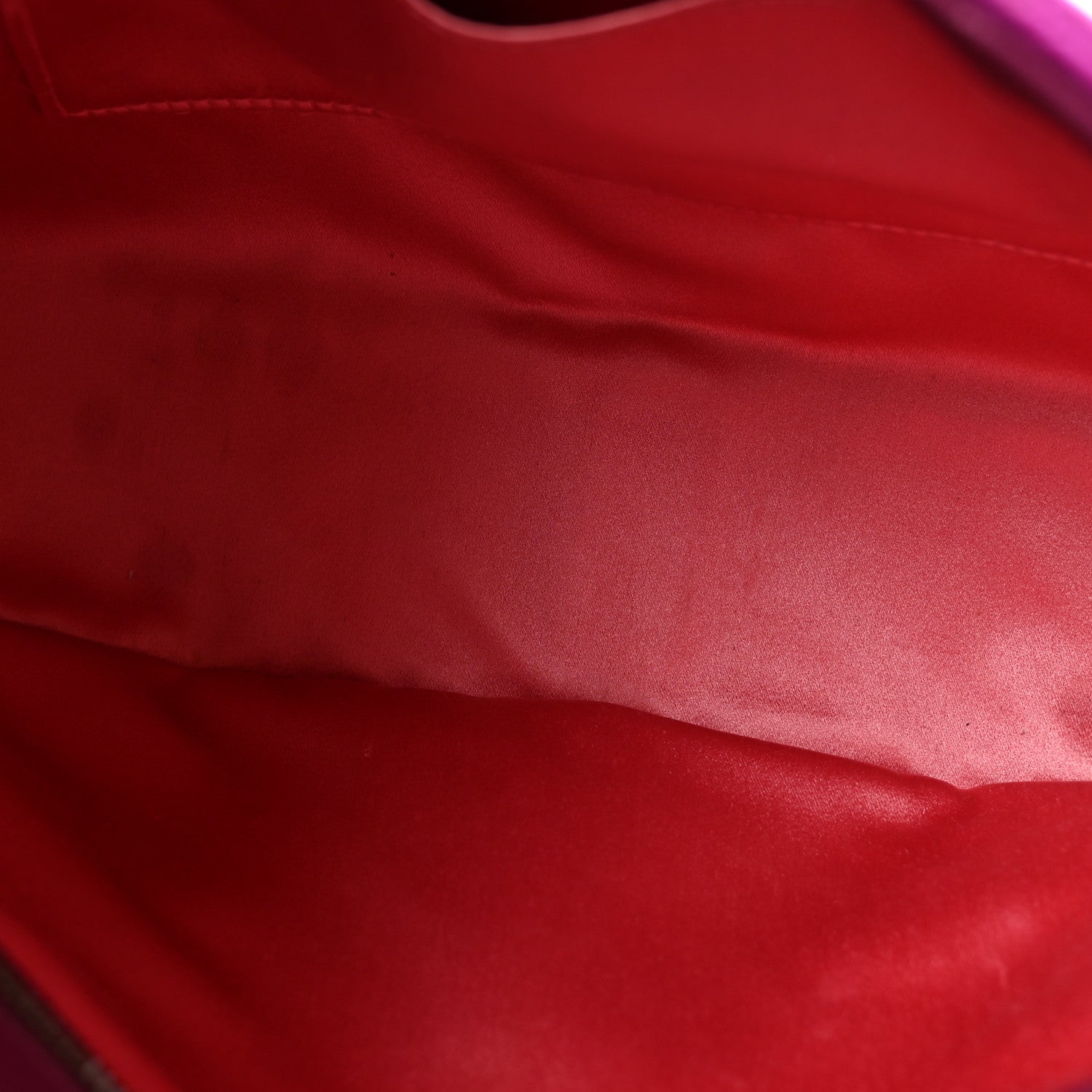 Gucci Velvet Matelasse Medium GG Marmont Shoulder Bag Fuchsia Violet Cyclamen 5 of 13
