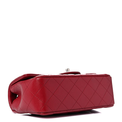 Chanel Caviar Quilted Mini Rectangular Flap Red 4 of 11