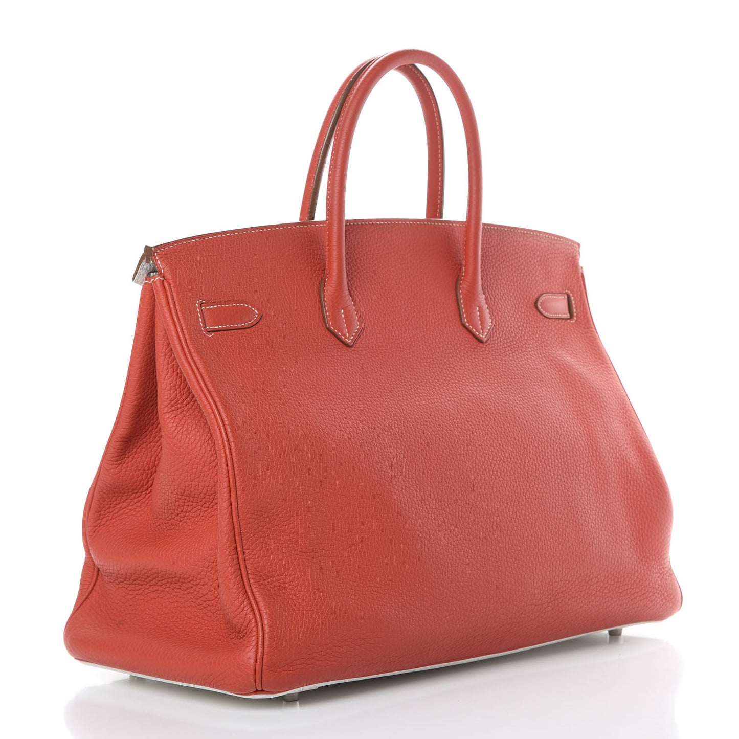 Togo Casaque Birkin 40 Sanguine White
