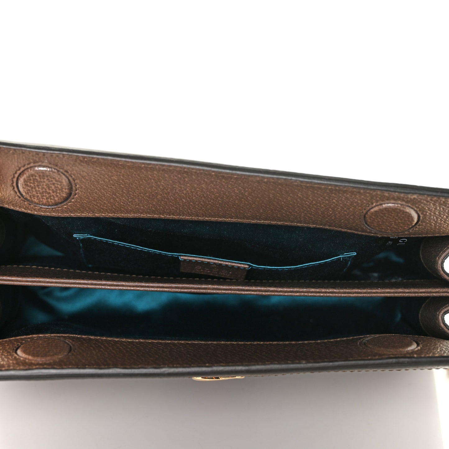 GG Supreme Monogram Web Small Ophidia Chain Shoulder Bag Brown