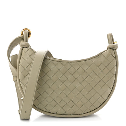 Bottega Veneta Nappa Intrecciato Small Gemelli Multipocket Bag Travertine Muse 1 of 10