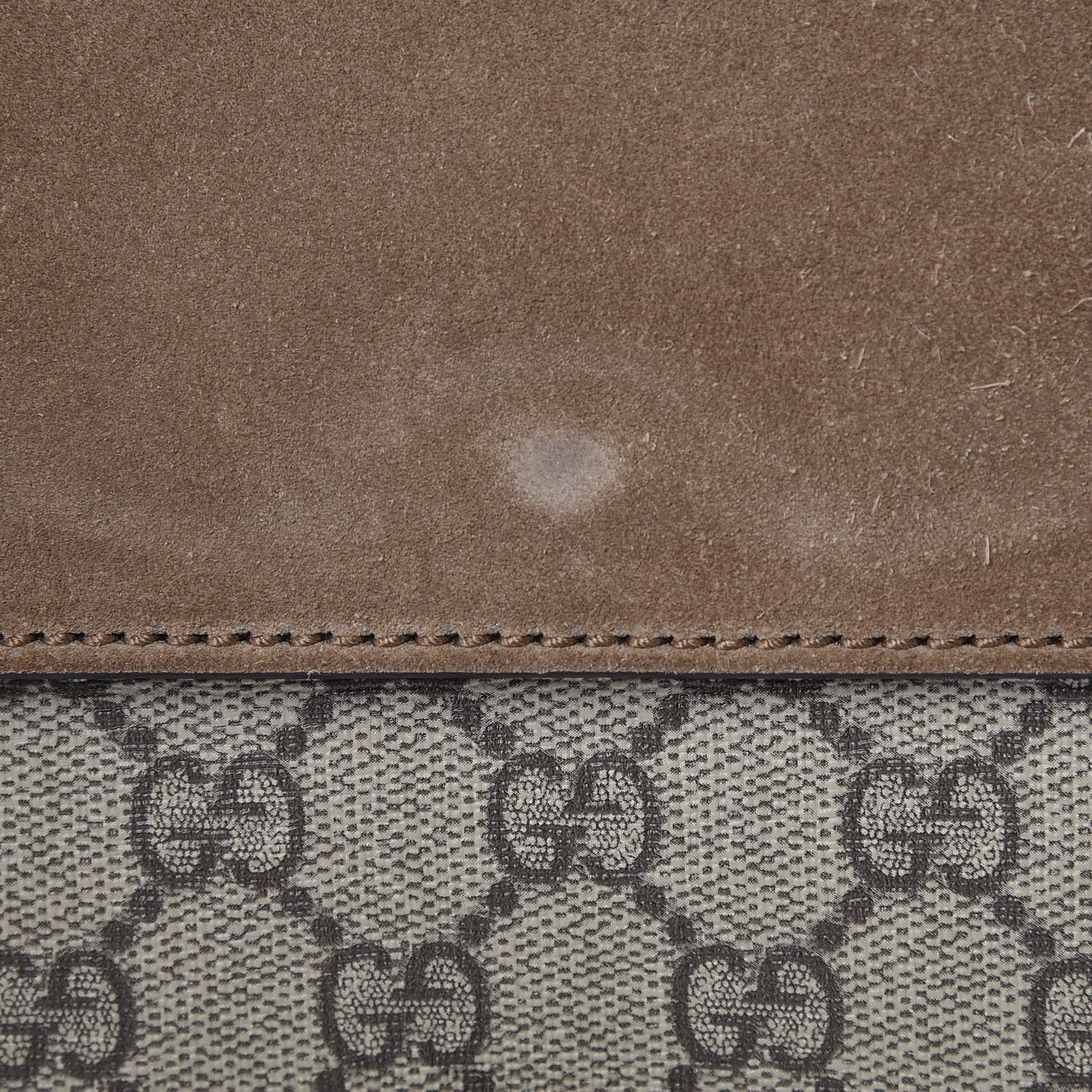 GG Supreme Monogram Mini Dionysus Shoulder Bag Taupe