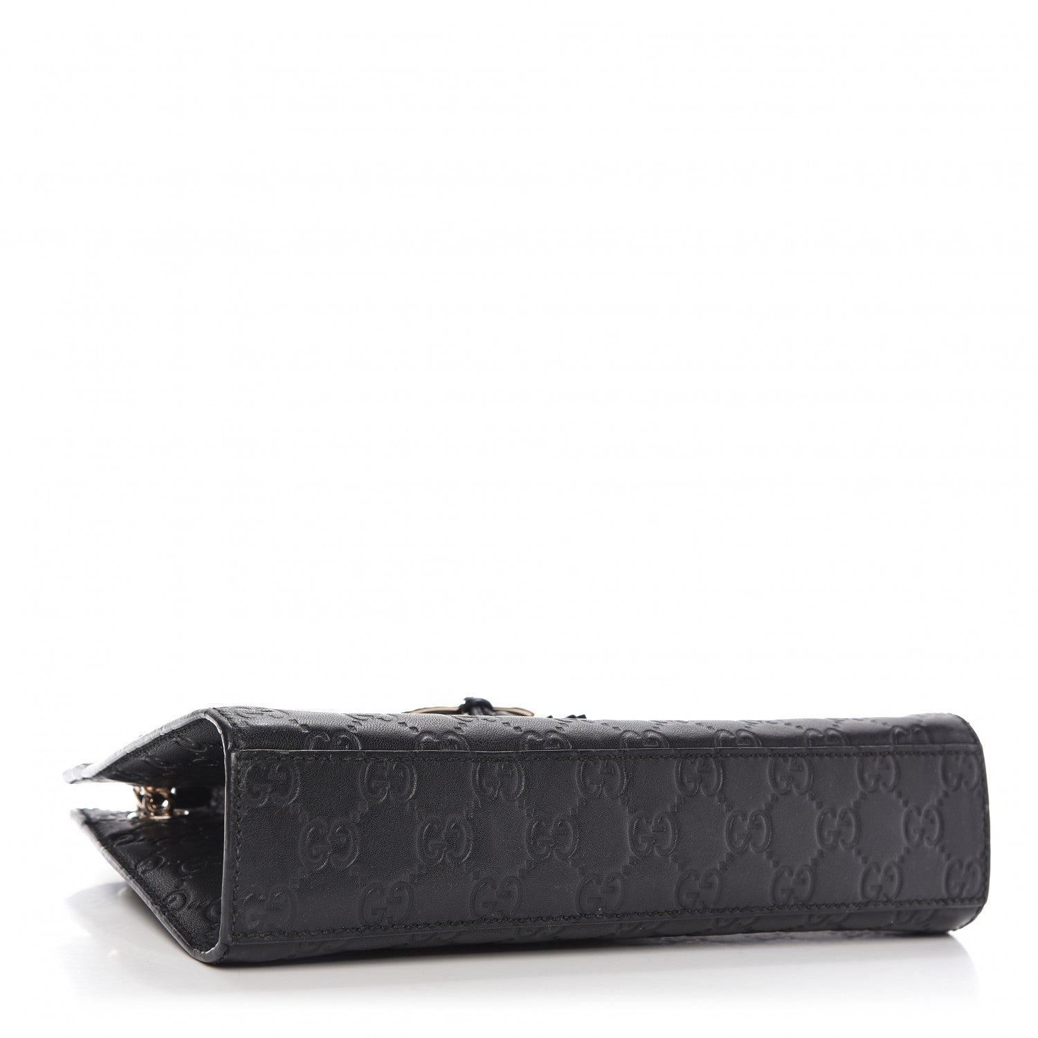 Gucci Guccissima Small Emily Shoulder Bag Black 4 of 11
