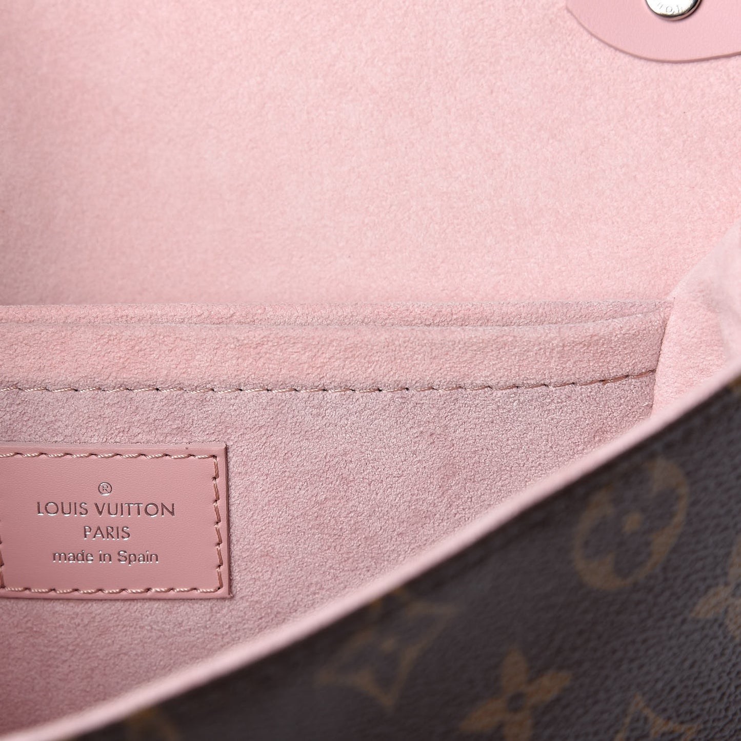 Monogram Epi Saint Michel Rose Ballerine