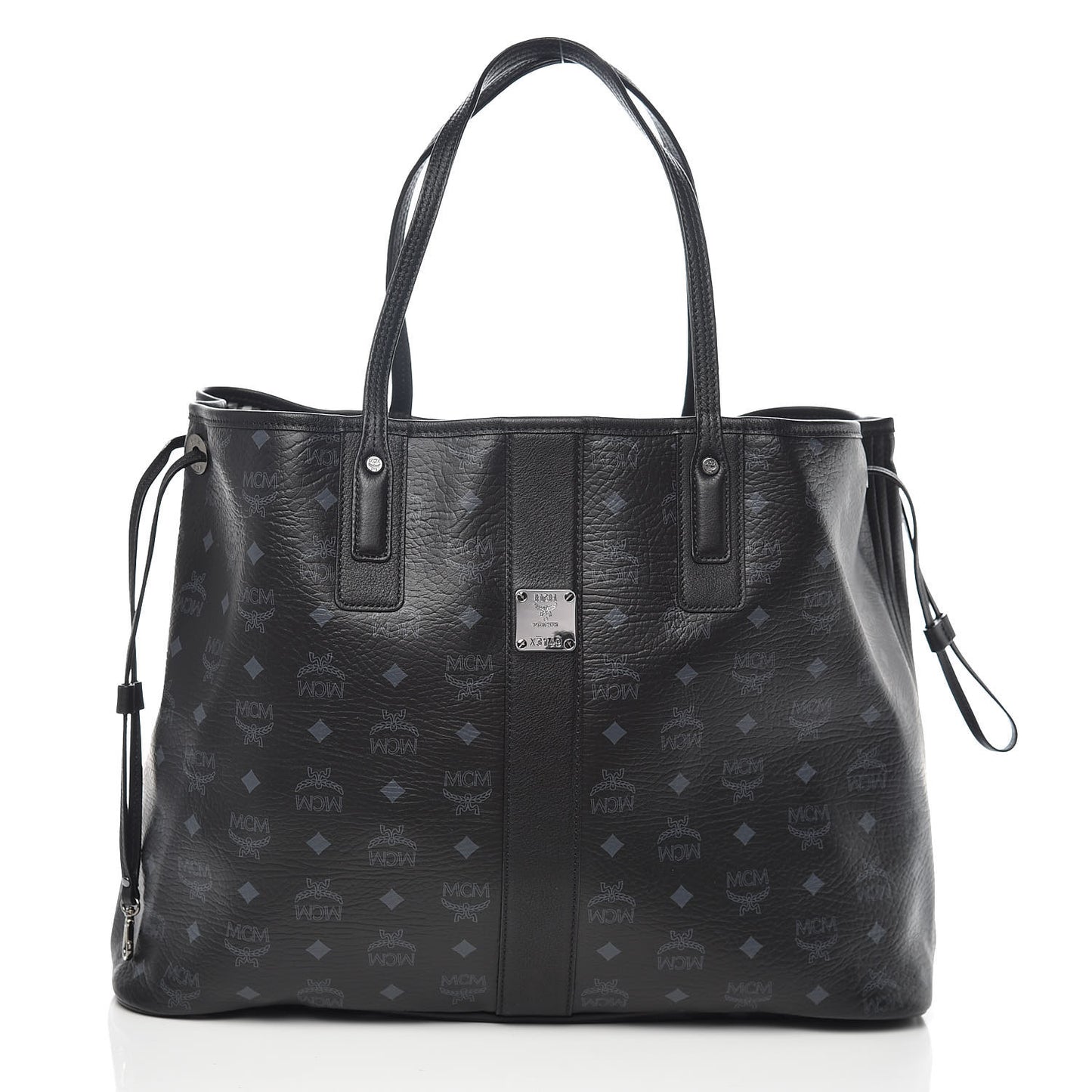 Visetos Large Liz Reversible Shopper Tote Black