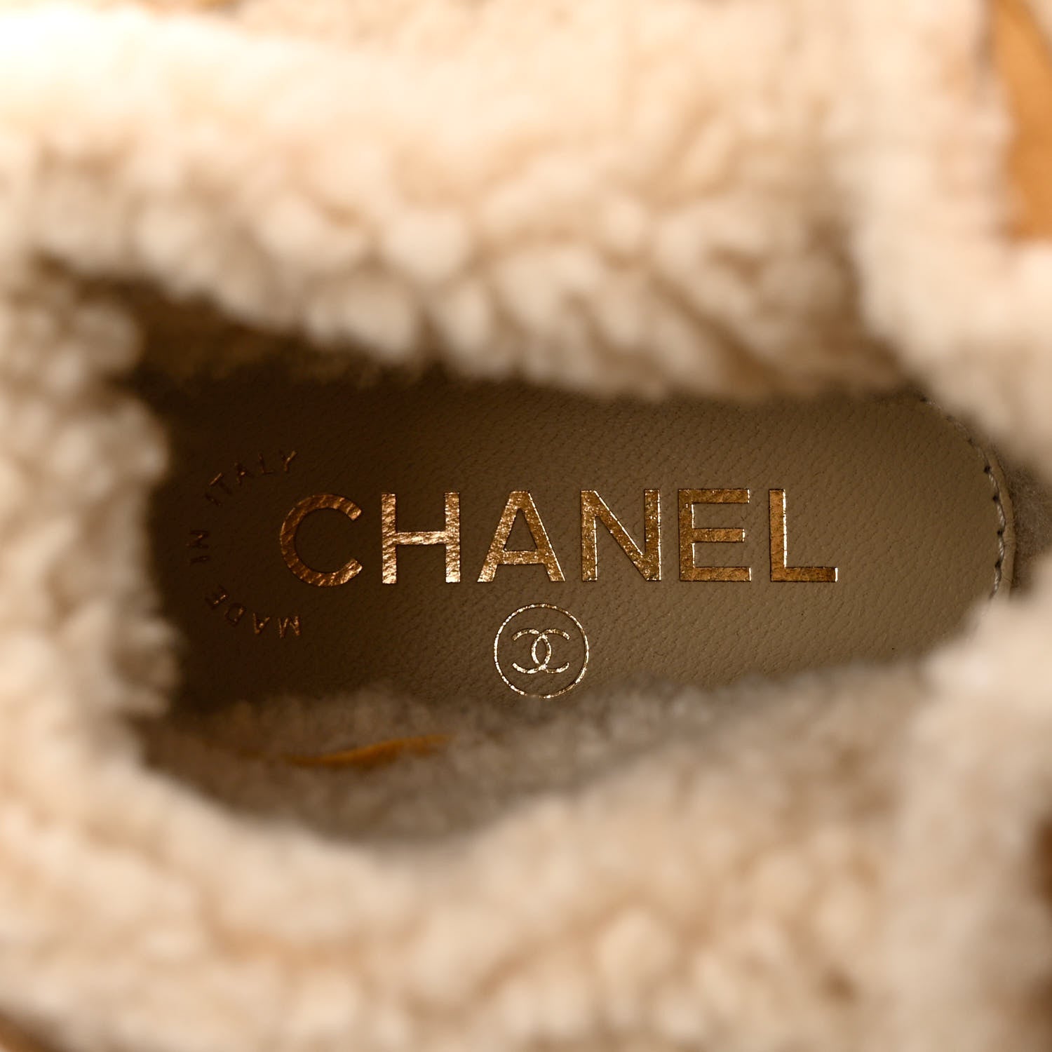 Chanel Suede Lace Up Snow Boots 36.5 Brown 7 of 9