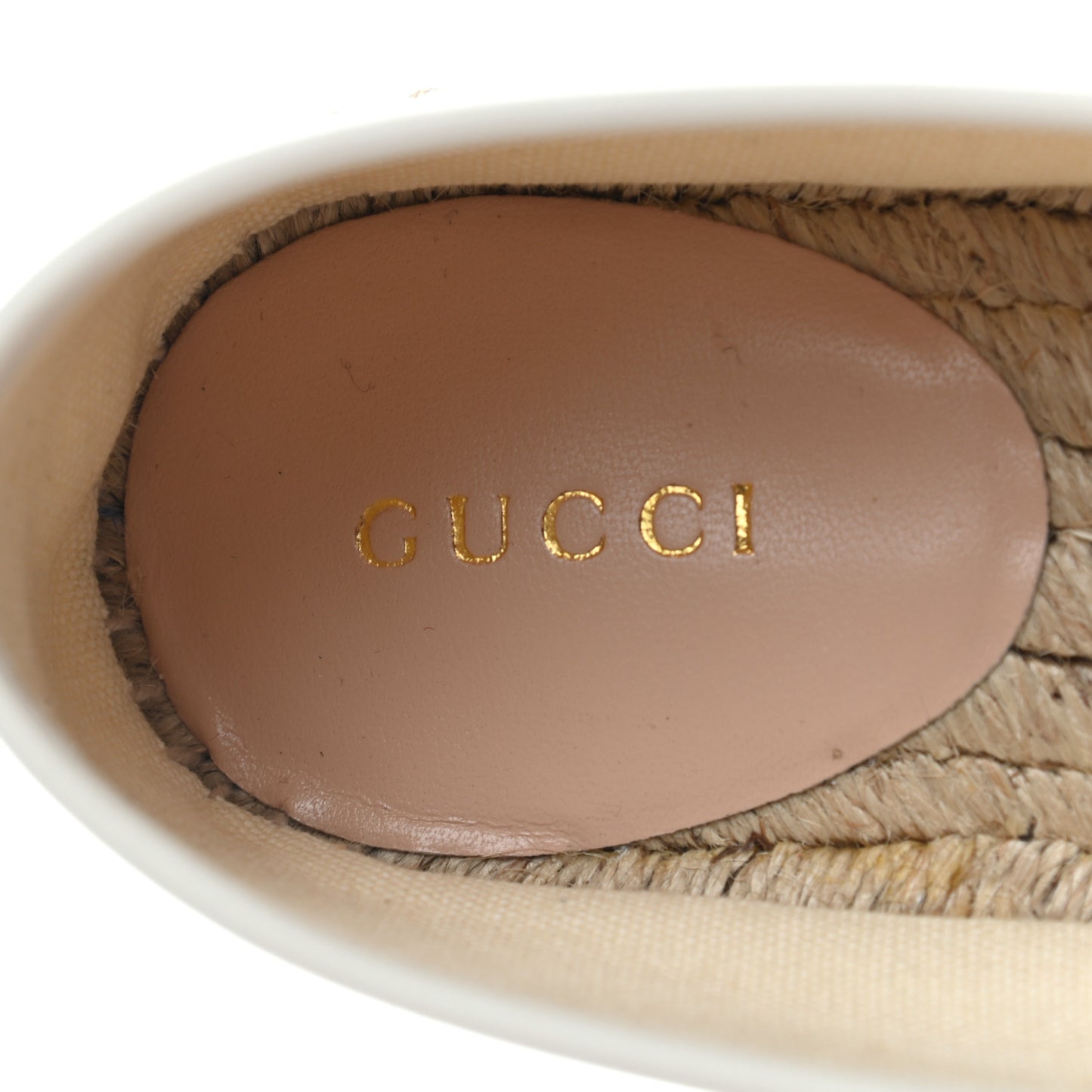 Canvas Logo Espadrilles 39 Greggio White
